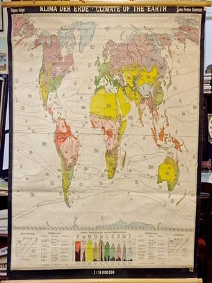 Item #272362 Klima der Erde / Climate of the Earth. Justus PERTHES