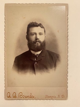 Item #272404 Original albumen print cabinet photograph, mounted, 4 1/4 inches x 6 1/2 inches, A....