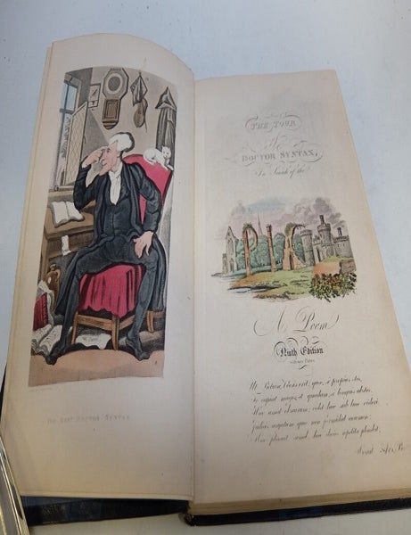 Item #272452 The First Tour of Doctor Syntax in Search of the Picturesque. The Second Tour of Doctor Syntax in Search of Consolation. The Third Tour of Doctor Syntax in Search of a Wife. William COMBE.