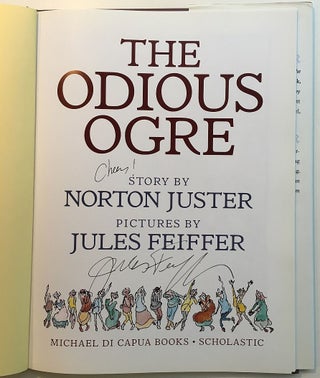 Item #272928 The Odious Ogre. Norton JUSTER