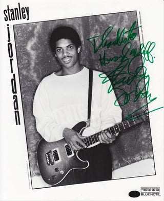 Item #273173 Inscribed Photograph. Stanley JORDON