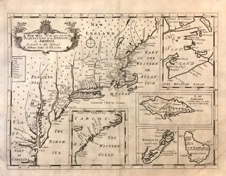 Item #273482 A New Map of the Most Considerable Plantations of the English in America. Edward WELLS