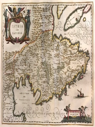 Item #273790 Istria olim Iapidia. Johannes BLAEU