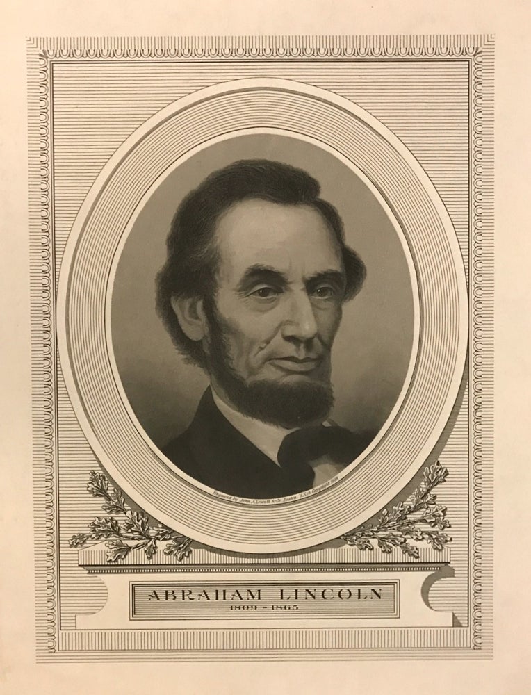 Item #273908 Abraham Lincoln 1809 - 1865. John A. LOWELL.