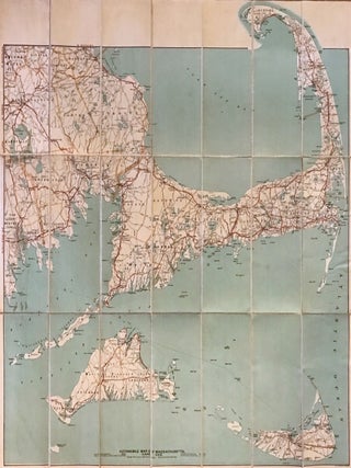 Item #274408 Automobile Map of Massachusetts Cape Cod Section. GEORGE H. WALKER, CO