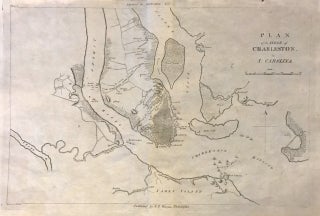 Item #274605 Plan of the Siege of Charleston in S. Carolina. John MARSHALL