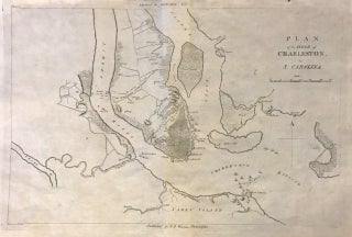 Item #274605 Plan of the Siege of Charleston in S. Carolina. John MARSHALL