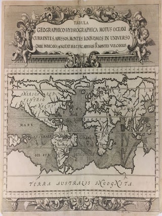 Item #279240 Tabula Geographico-Hydrographica Motus Oceani, Currentes, Abyssos, Montes Igniuomos...