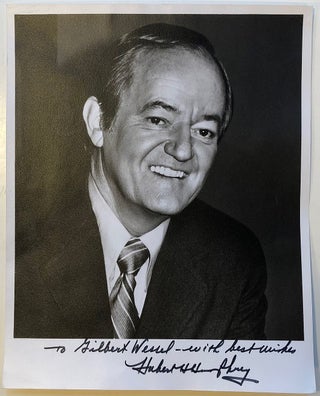 Item #279782 Inscribed photograph. Hubert H. HUMPHREY, 1911 - 1978