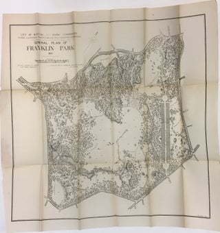 Item #279870 General Plan of Franklin Park. Frederick Law OLMSTED