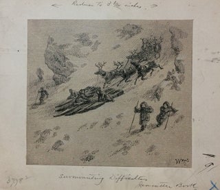 Item #280144 Surmounting Difficulties; Original drawing from Our Lost Explorers: The Narrative of...
