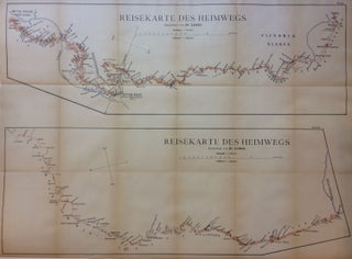 Item #280165 Reisekarte des Heimwegs; (travel map of the way home). LOSIO