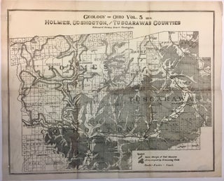 Item #280236 Geology of Ohio Vol. 5 No. 4. Holmes, Coshocton, and Tuscarawas Counties; Black...