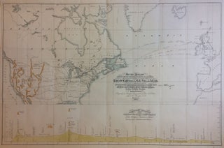 Item #280355 Mercator's Projection. With the Great Circle, Shortest Sailing, or Air Lines,...