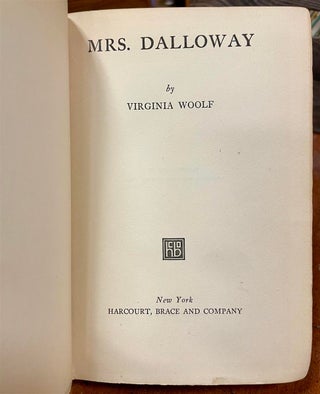 Mrs. Dalloway.