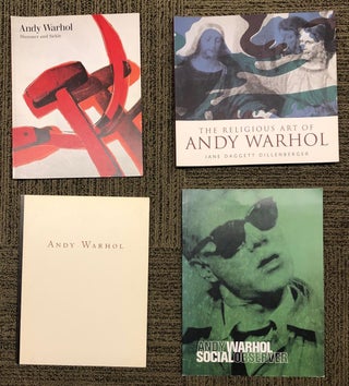 Item #280699 Collection of 10 Andy Warhol Exhibition Catalogues and Ephemera. Andy WARHOL