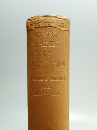 Item #282249 Diaries of Court Ladies of Old Japan. DIARIES