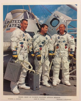 Item #283259 Signed Photograph. Gene CERNAN