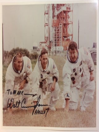 Item #283267 Signed Photograph. Walt CUNNINGHAM