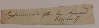 Item #283314 Signature. John SCOTT, 1764 - 1805