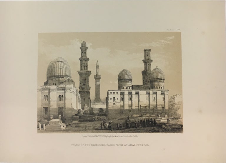 Item #283457 Tombs of the Memlooks, Cairo, with an Arab Funeral. David ROBERTS.