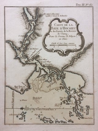 Item #283710 Carte de la Baye d'Hocsieu et des Entrees de la Riviere de Chang, Dans la...