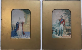 Item #284108 Queen Victoria and His Royal Highness Prince Albert. George BAXTER