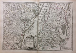 Item #284138 L'Alsace divisee en Haute et Basse et le Sundgau. Gilles Robert de VAUGONDY