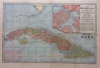 Item #284141 Official Map of Cuba. Henry Houghton BECK
