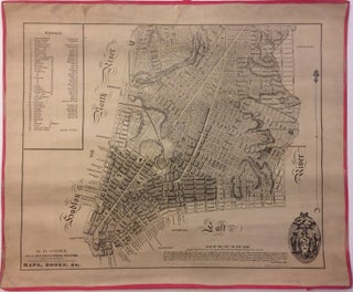Item #284193 Plan of the City of New York Drawn from Actual Survey by Casimir Th. Goerck and...