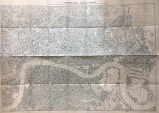 Item #284333 London, 1899-1900; Map showing Places of Religious Worship, Public Elementary...