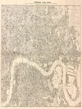 Item #284333 London, 1899-1900; Map showing Places of Religious Worship, Public Elementary...