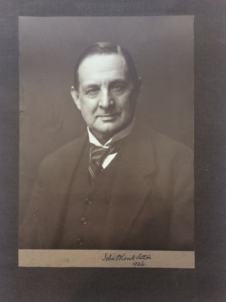 Item #284403 Signed Photograph. John BLAND-SUTTON, Sir
