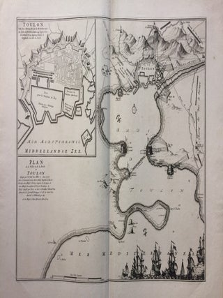 Item #284738 Plan de la Ville et de la Rade de Toulon. Pierre HUSSON