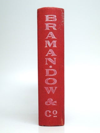 Item #284849 Illustrated Catalogue and Price List of Braman, Dow & Co. Distributors of Wrought...