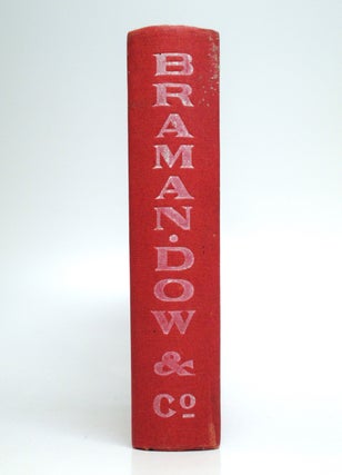 Item #284849 Illustrated Catalogue and Price List of Braman, Dow & Co. Distributors of Wrought...
