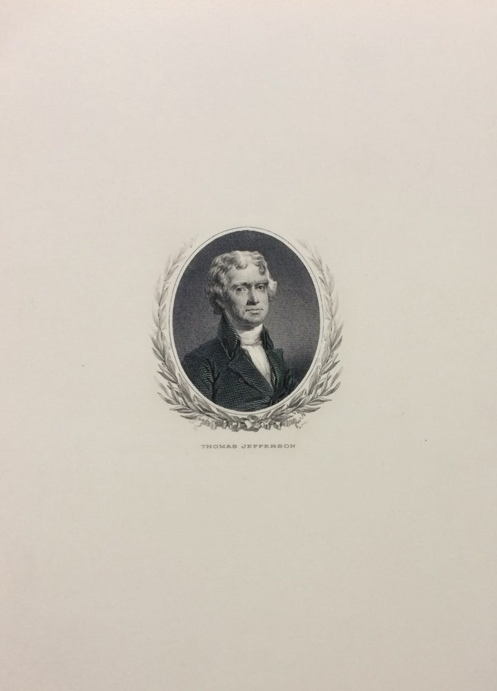 Item #285083 Thomas Jefferson Banknote Portrait. U S. BUREAU OF ENGRAVING AND PRINTING.