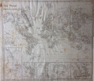 Item #285887 The World on Mercator's Projection. HARPER, BROTHERS