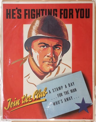 Item #286113 He's Fighting For You; Join the Club - A Stamp A Day...For The Man Who's...