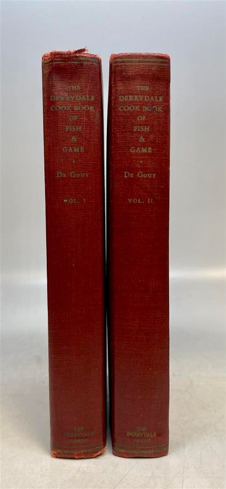 Item #287155 The Derrydale Cook Book of Fish and Game. L. P. DE GOUY.