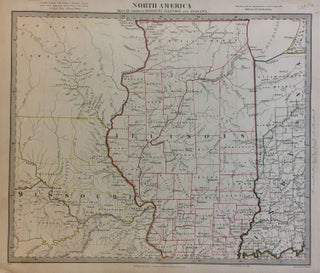 Item #287540 North America Sheet IX Parts of Missouri, Illinois, and Indiana. SDUK, The Society...