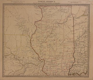 North America Sheet IX Parts of Missouri, Illinois, and Indiana