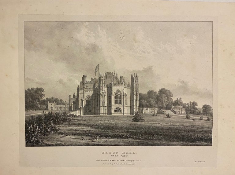 Item #287914 Eaton Hall. West View. William WESTALL.