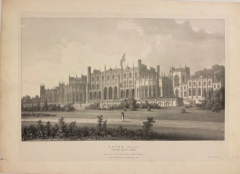 Item #287915 Eaton Hall. South East View. William WESTALL.