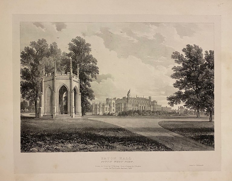 Item #287916 Eaton Hall. South West View. William WESTALL.