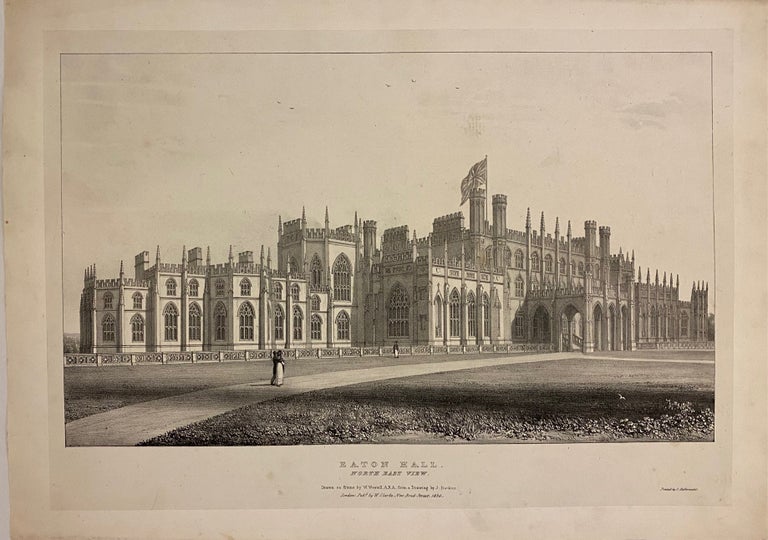 Item #287918 Eaton Hall. North East View. William WESTALL.