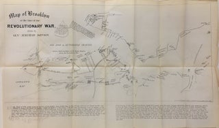 Item #287969 Map of Brooklyn at the time of the Revolutionary War. Jeremiah JOHNSON