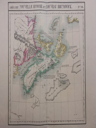 Item #288092 Nouvelle Ecosse et Nouveau Brunswick. Philippe Marie VANDERMAELEN