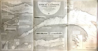 Item #288120 Laurie's Chart of the River St. Lawrence; From Anticosti to Montreal;...