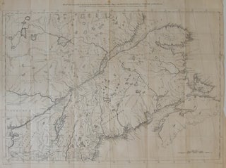Item #288158 Map of Canada, Copied from the Second Edition of Mitchell's Map of the BRITISH...